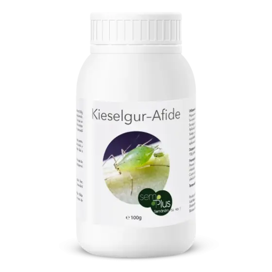 Doar azi Pachet promotional Kieselgur Afide, 100 g x 10 flacoane, SemPlus, Foliar, Legume, Pomi fructiferi, Afide