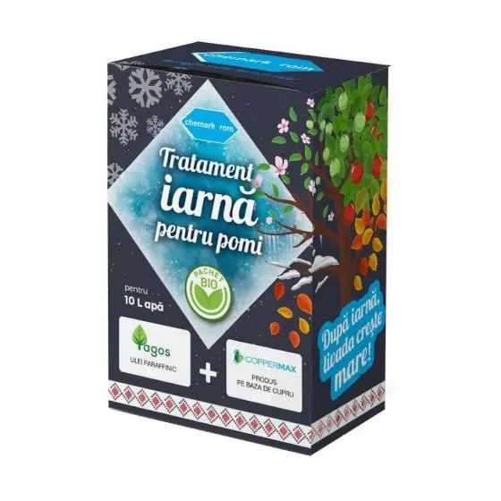 Ofertă exclusivă Pachet tratament de iarna si primavara pentru pomi, BIO pentru 100 l apa