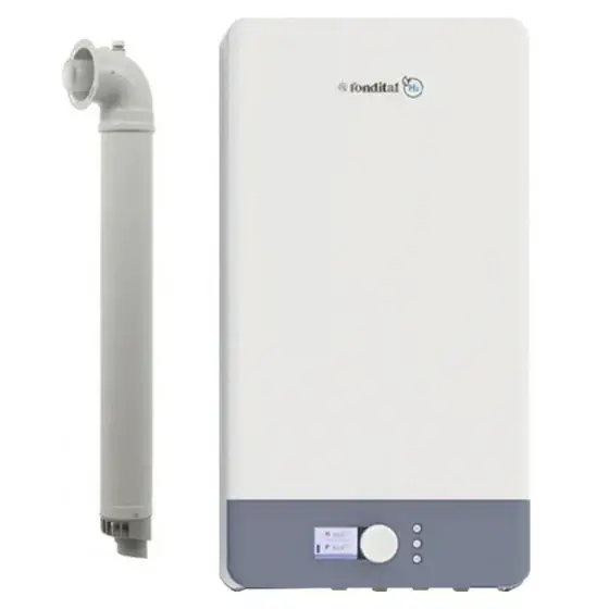 Centrala termica pe gaz in condensare Fondital Antea Next KC 30 kW, Clasa A, Afisaj color si intuitiv, IPX5D, Incalzire + ACM, Kit de evacuare inclus Doar azi