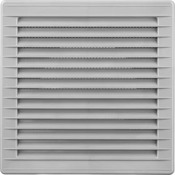 Grilă aerisire KARRO, 170mmx170mm, cu prindere reglabilă, gri Mai ieftin