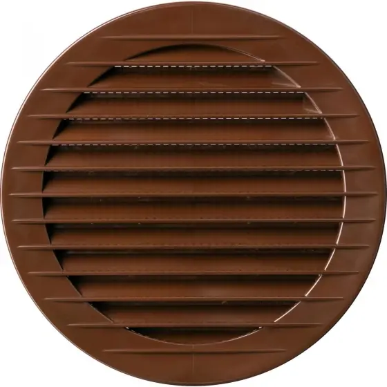 Mai ieftin Grilă aerisire rotundă KARRO, ø 70mm, maro