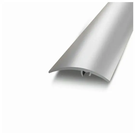 Plată securizată Profil de trecere cu funcție dublă cu șurub ascuns, 50mmx2,7m, frasin gri