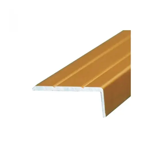 Profil pentru treaptă 3126, din aluminiu, 25/10mm, Bronz, 2,7m Ofertă exclusivă