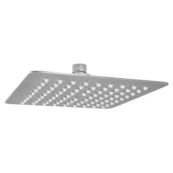 Plată sigură Cap De Dus Patrat 200Mm Slim, Ferro