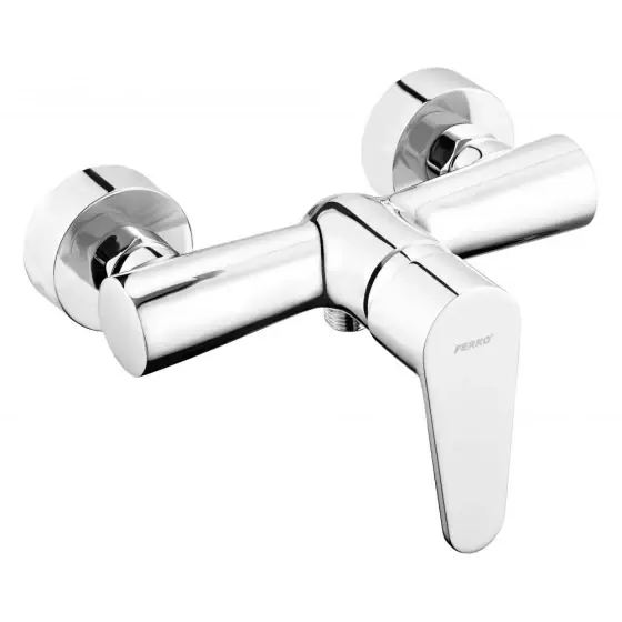 Baterie Perete Dus Algeo Iesire Superioara Crom Fara Accesorii, Ferro Noutate