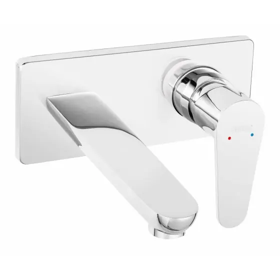 Ofertă Baterie Ingropata Lavoar Algeo Crom Cu Pipa 18Cm, Ferro