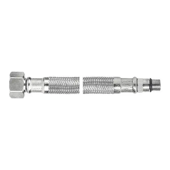 Racord Baterie Inox Scurt 3/8"-50Cm, Ferro Super ofertă