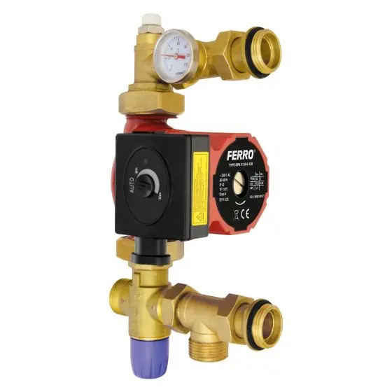 Reducere Kit Reglare Temperatura Cu Pompa Gpa Ii 25-6-130, Ferro