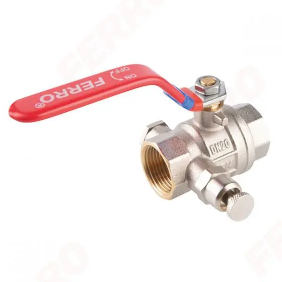 Reducere Robinet Bila Cu Aerisitor Manual 5/4" Pn16, Ferro F-Power