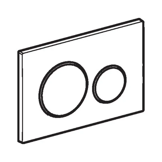Comandă acum Placa Act.Wc Sigma20 Dual Flush Alb/Auriu, Geberit