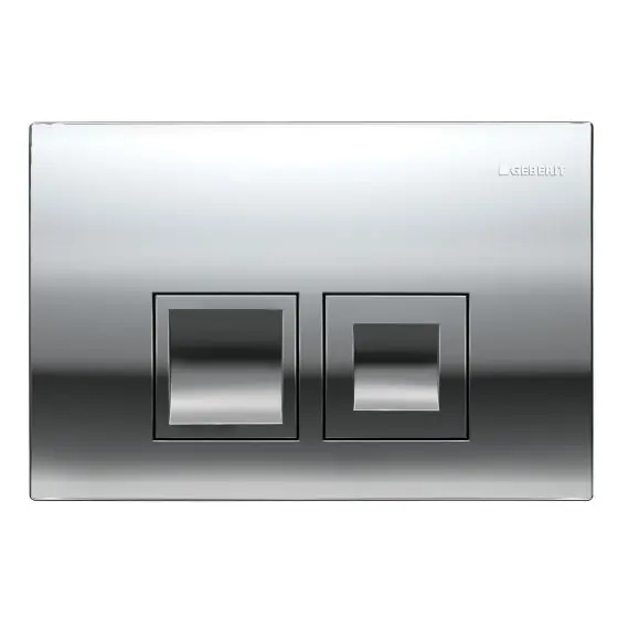 Retur gratuit Placa Act.Wc Delta35 Dual Flush Cromat Lucios, Geberit
