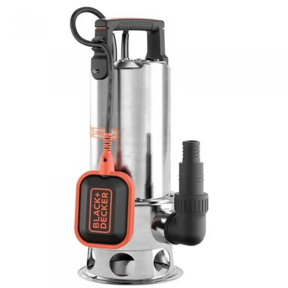 Pompa submersibila 1100W Black+Decker BXUP1100XDE pentru apa semi-murdara 16500 L/h Reducere specială