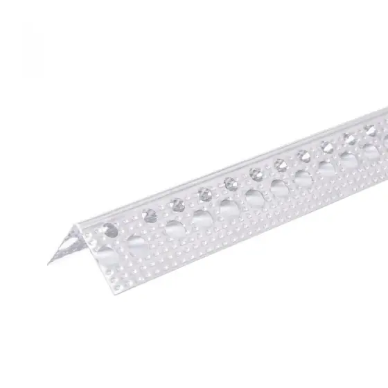 Premium Colțar din aluminiu Premium, fără plasă, 30x30x0,35mm, 2,5m