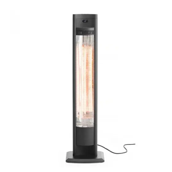 Incalzitor terasa Tornado cu infrarosu, negru Hendi, 220-240V/2000W, 150x262x(h)1109 mm Cumpără acum