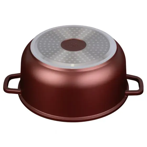 Plată sigură Cratiță cu capac, 28 cm, colecția Cera Stone - BL-4081