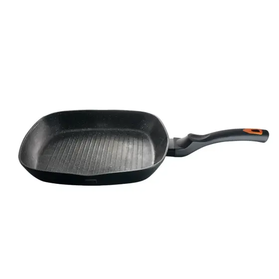 Promoție Tigaie grill, 28 cm, Granit Diamond Line - BH/1794