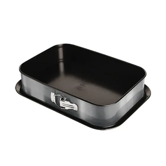 Formă dreptunghiulară cu pereți detașabili, 39*27 cm, gri - BH/6741 Cel mai vândut