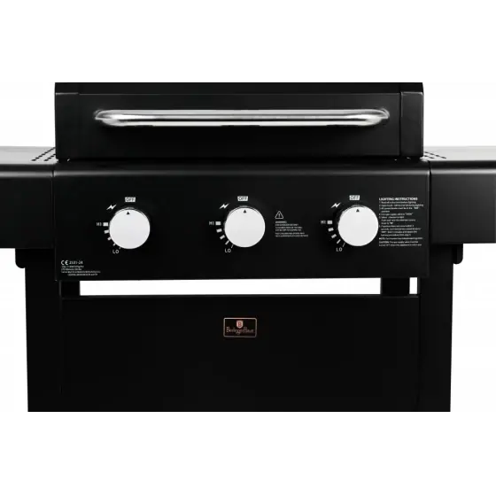 Grătar de exterior pe gaz, 3 arzătoare - BH/8604 Disponibil imediat