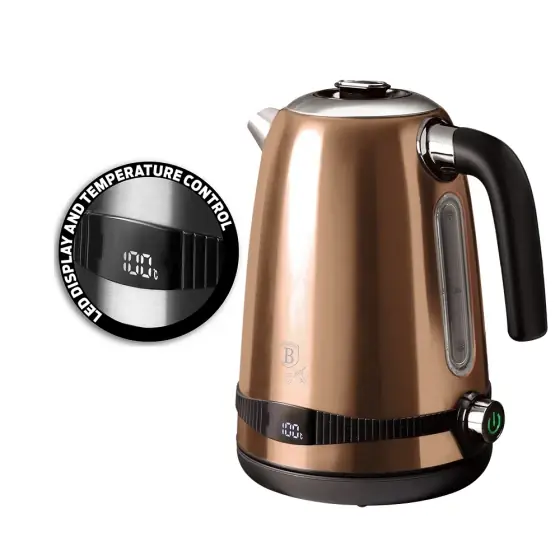 Reducere de preț Fierbător electric digital, rose gold - BH/9326