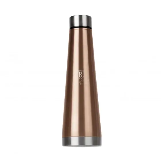 Termos în formă de sticlă, 0,4L, rose gold - BH/8744 Plată sigură