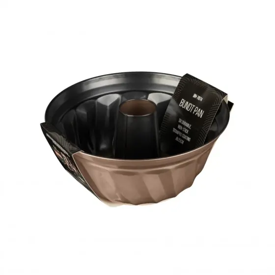 Formă Bundt, 25 cm, rose gold - BH/7874 Cumpărături sigure