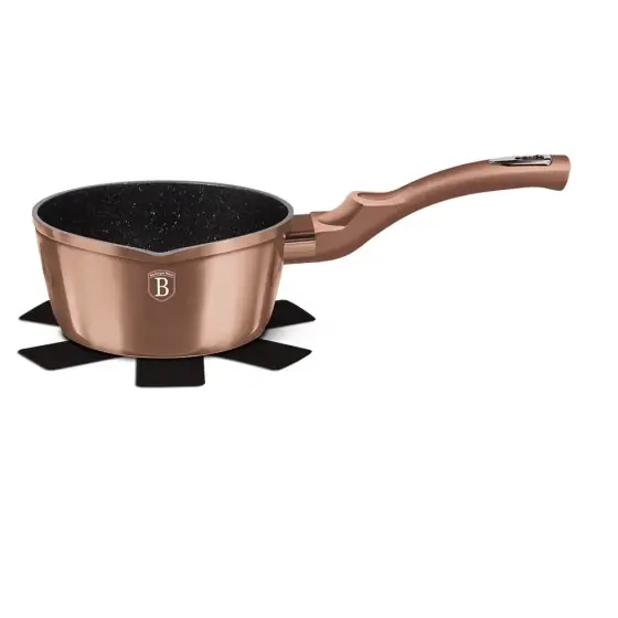 Plată sigură Cratiță, 16 cm, Metallic Line Rose Gold Edition - BH/1513N