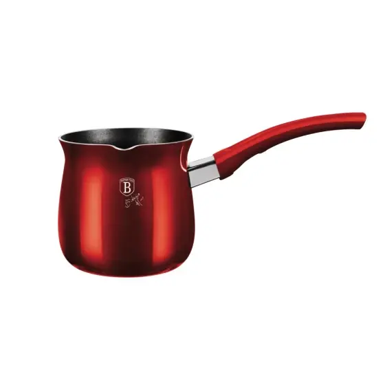 Ibric pentru cafea turcească, 10 cm, burgundy - BH/7868 Cumpărături sigure