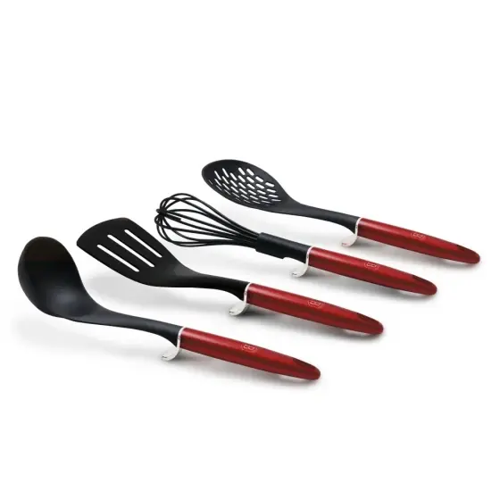 Set 4 piese ustensile de bucătărie, burgundy - BH/6235N Calitate înaltă