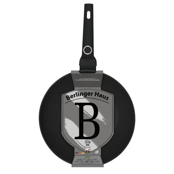Discount Wok, 28 cm, Black Vantage Collection - BH/8217