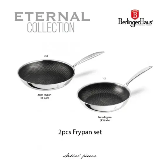 Promoție Set 2 bucăți tigăi, Eternal Collection - BH/8519