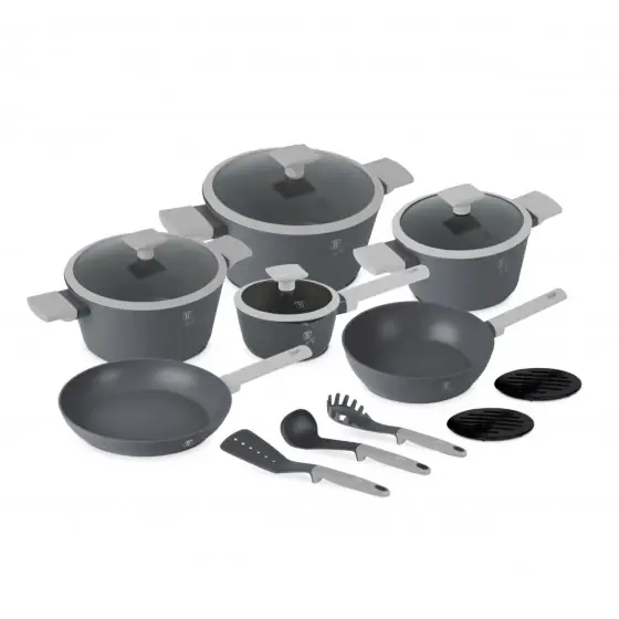 Set vase de gătit 15 piese, colecția Aspen - BH/8245 Expediere rapidă