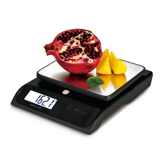 Comandă acum Cântar de bucătărie digital, capacitate 6 kg, negru-rose gold - BH/9913