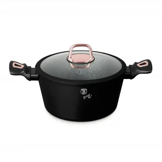 Noutate Cratiță cu capac, 24 cm, Black Rose Collection - BH/8165