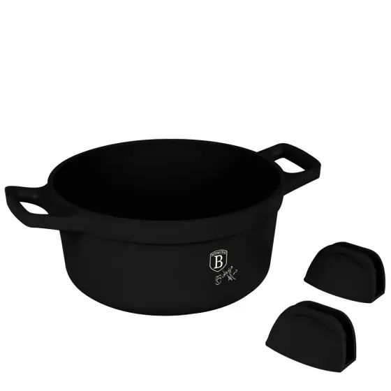 Cratiță cu capac, 24 cm, Black Rose Collection - BH/1457 Discount