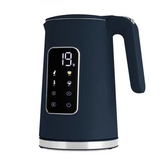 Ofertă limitată Fierbător electric digital, albastru mat - BH/9767