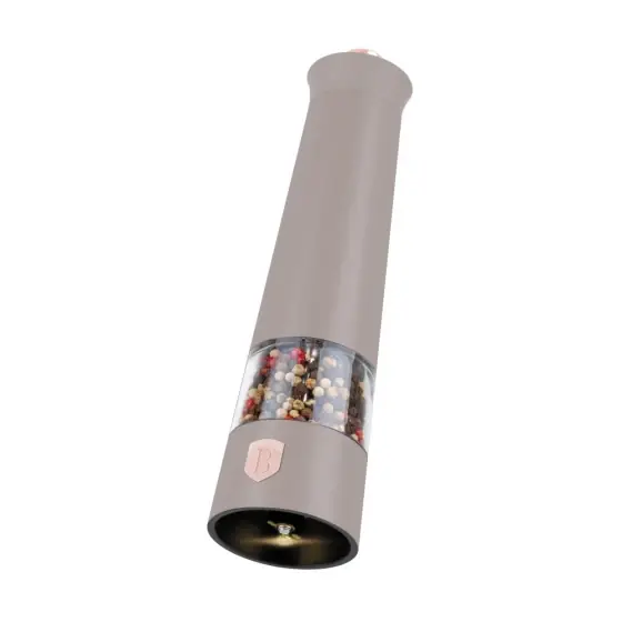 Rasnita electrică pentru piper și sare, set 2 piese, taupe mat - BH/9544 Popular