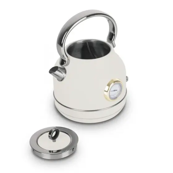 Fierbător electric cu termometru, crem mat - BH/9515 Reducere extra