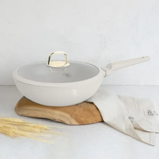 Wok cu capac, 28 cm, Colecția Sahara - BH/8064N Reducere specială