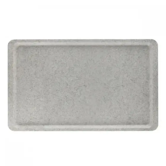 Tava poliester Versa cu margine plata, Cambro, culoare grafit,370x530mm Ieftin