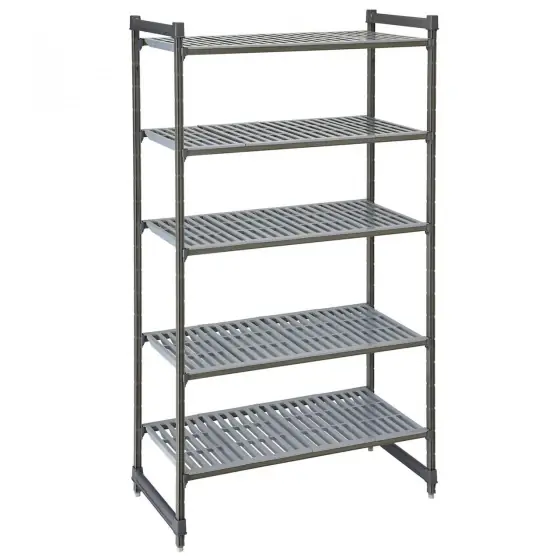 Chilipir Raft de depozitare Camshelving Basics Plus din plastic compozit ,4 rafturi ventilate,915x540x(H)1830