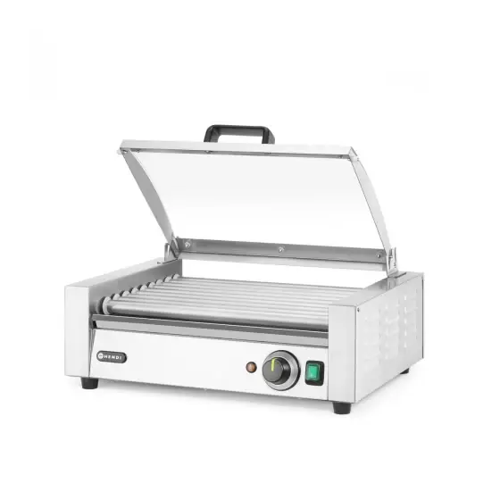 Grill rola Hendi, 9 role 30V/790W, 566x450x(H)259mm Calitate înaltă