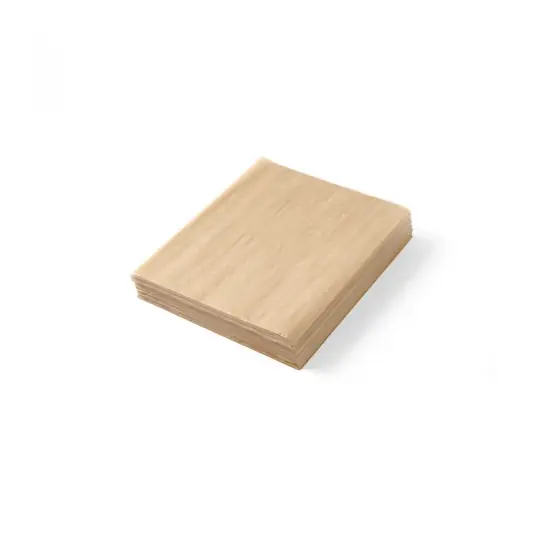 Reducere specială Set 500 de foi, hartie impermeabila grasime pentru servire cartofi prajiti sau aperitive, model simplu 20x25 cm, Hendi