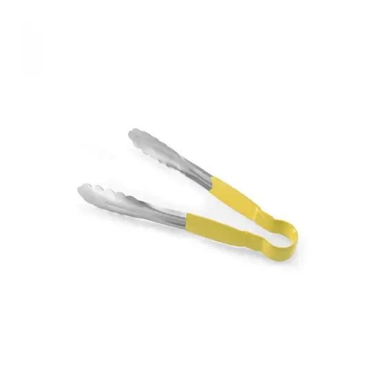 Cleste de servire Hendi, HACCP, Galben, (L)250 mm, maner PVC, otel inoxidabil Reducere