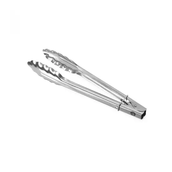 Ieftin Cleste salata si aperitive, Hendi, lungime 30 cm, inox, cu clip fixare
