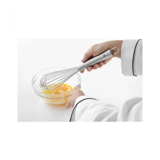 Discount Tel bucatarie din inox, Hendi, cu 8 fire groase, lungime 30 cm, cu carlig agatat