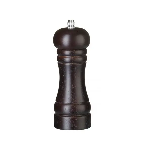 Rasnita pentru piper Hendi, lemn inchis, ø57x(H)165 mm Ieftin