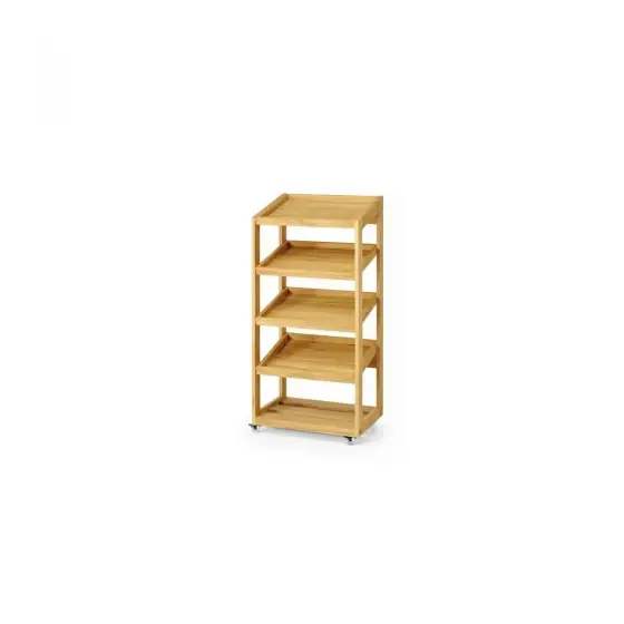 Stand stejar 4 niveluri Madeira 574x400x1197 mm Fine Dine Promoție