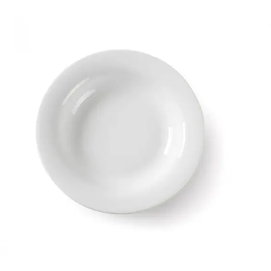 Farfurie adanca Optima, Hendi, portelan alb, ø220mm Doar azi