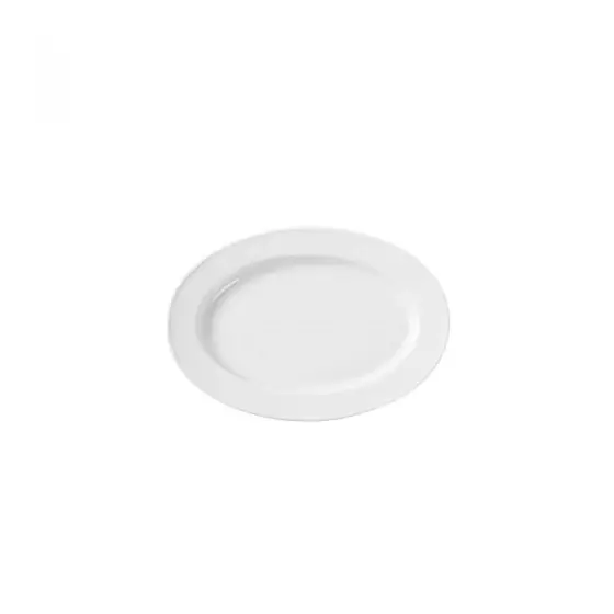 Reducere extra Platou oval Fine Dine Bianco, portelan, alb, 390x270 mm