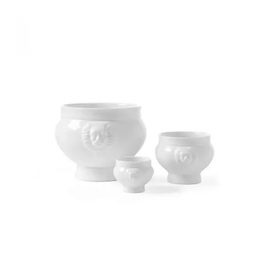 Bol Hendi supa 175x(H)120 mm 1000 ml, portelan Preț mic